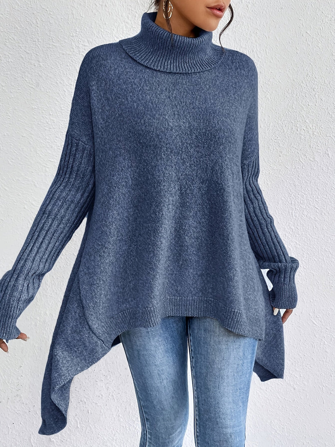 Isla™ | Oversized Turtleneck Sweater