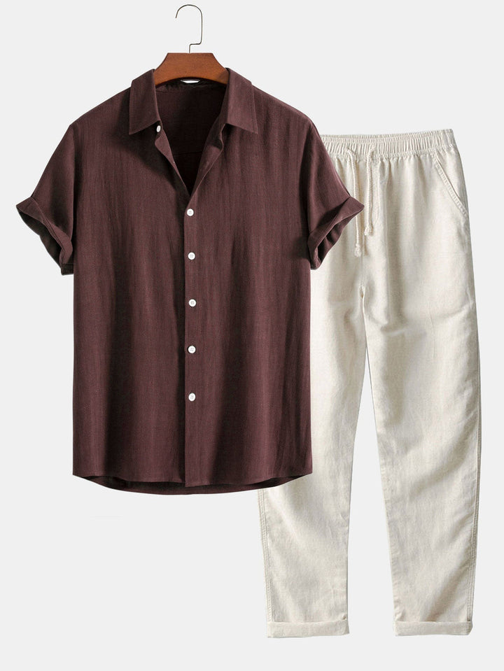 Ryan - Casual Linen Set