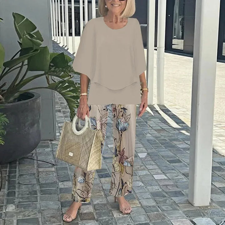 Monique | Trendy Printed Two-Piece Set