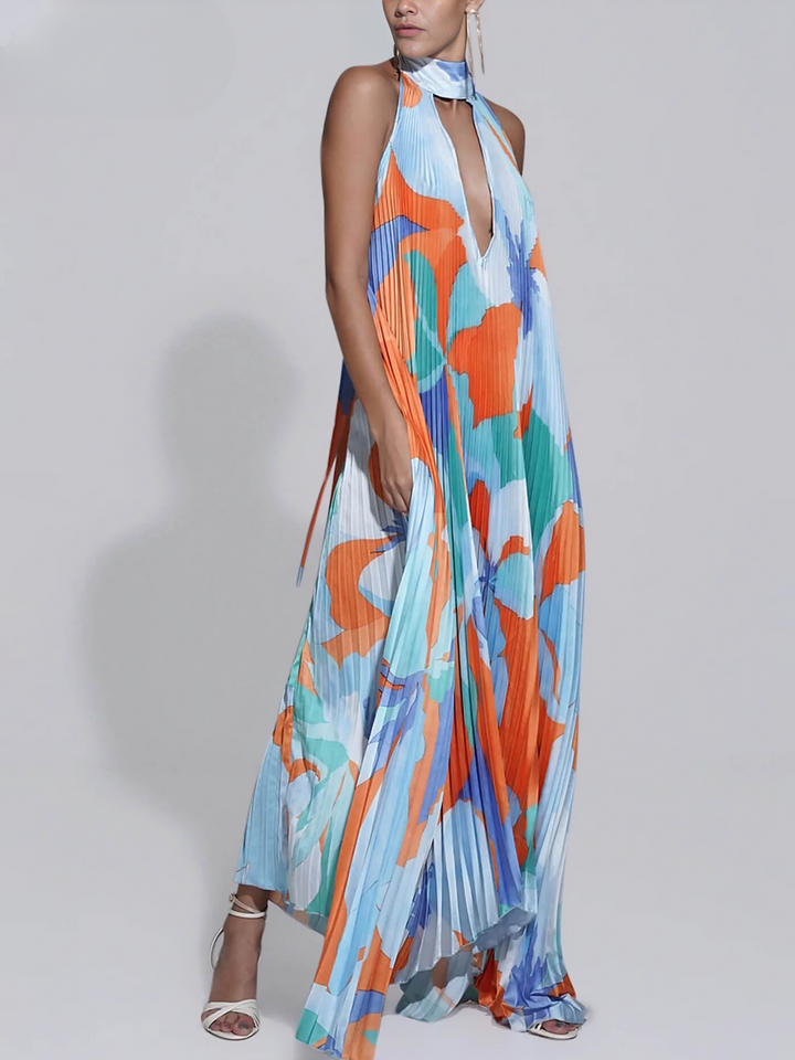 Janelle - Maxi Dress with Neckholder