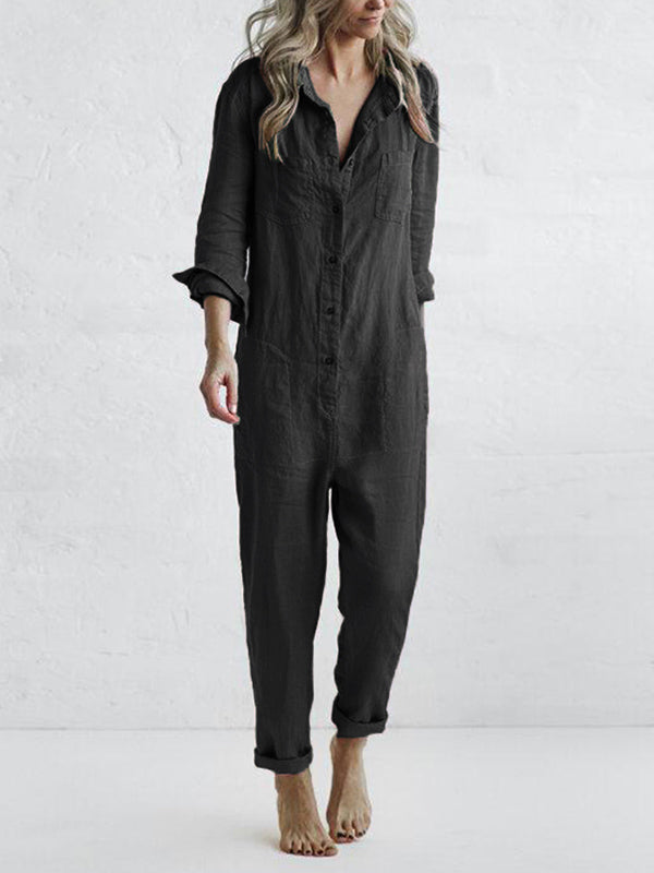 Eleonora | Long-Sleeve Jumpsuit