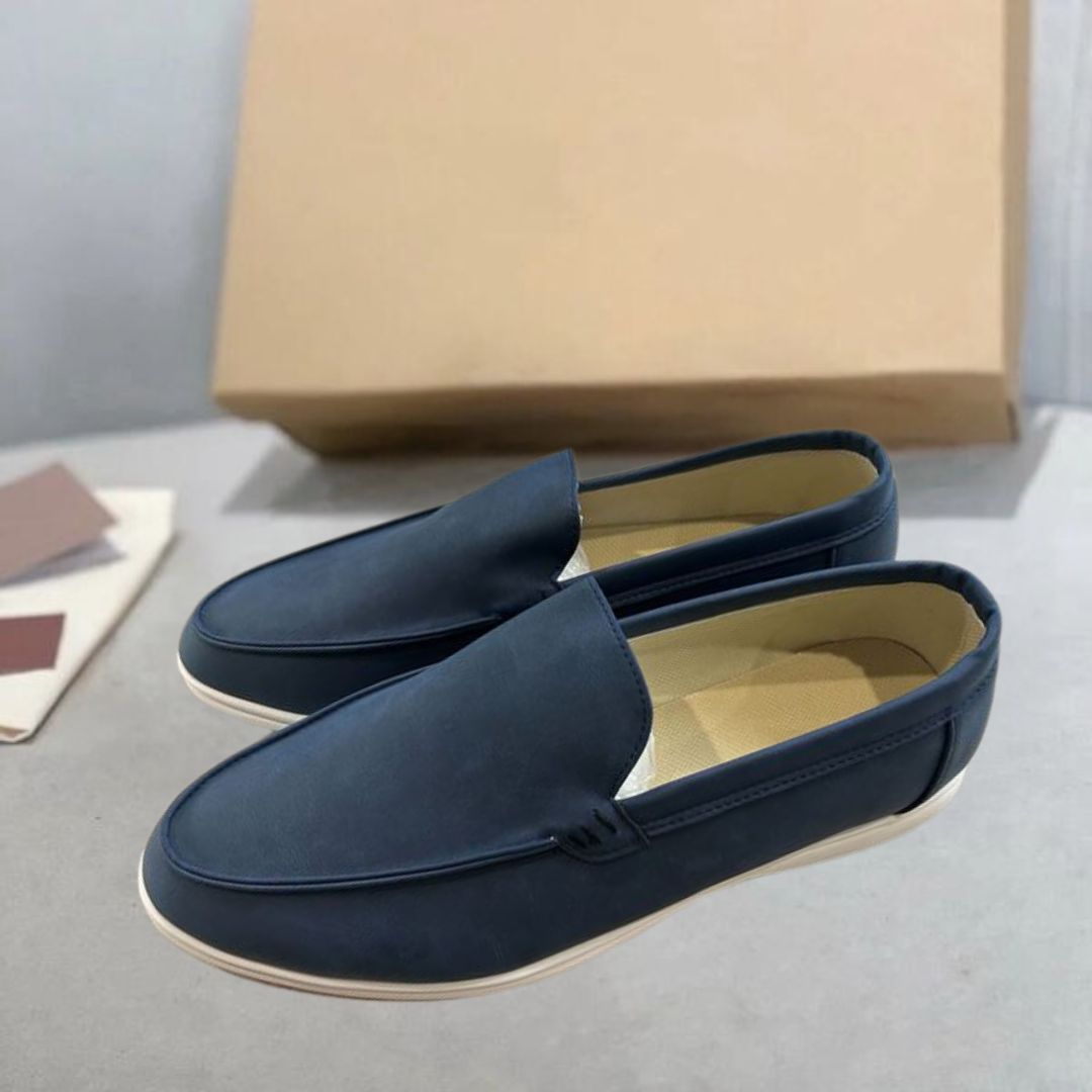 Stephen - Comfortable Leather Loafers