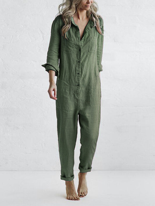 Eleonora | Long-Sleeve Jumpsuit