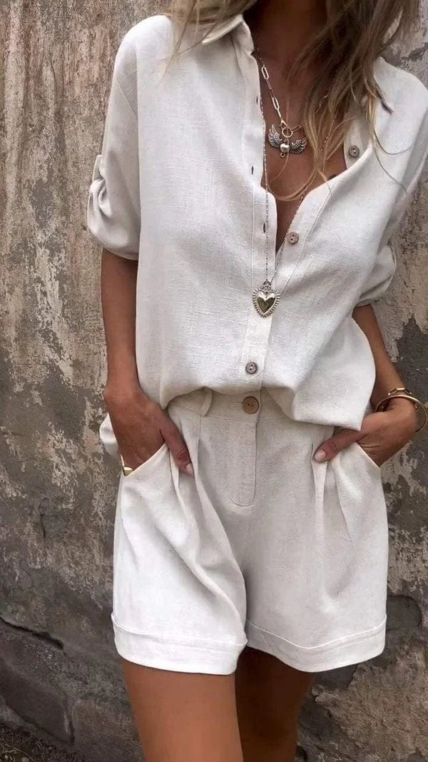 Paulina - Lightweight Linen Set