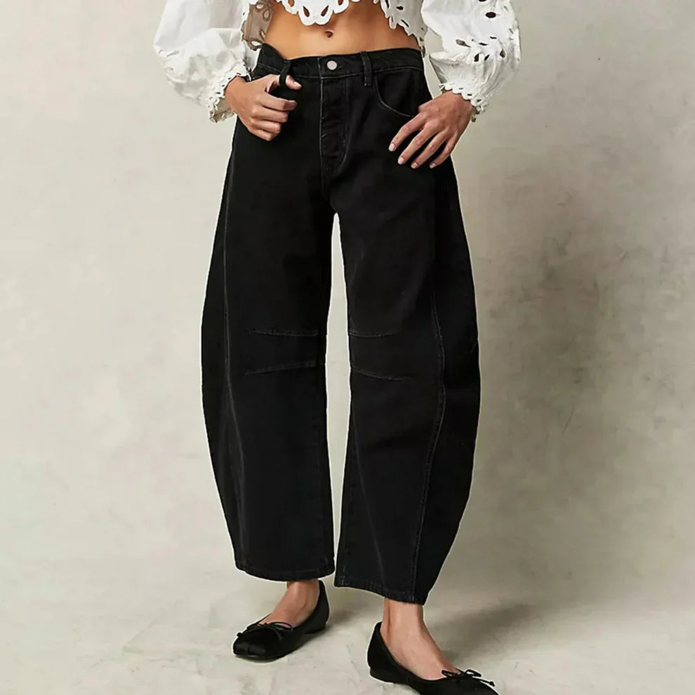 Kayla - Wide-leg Comfort Jeans
