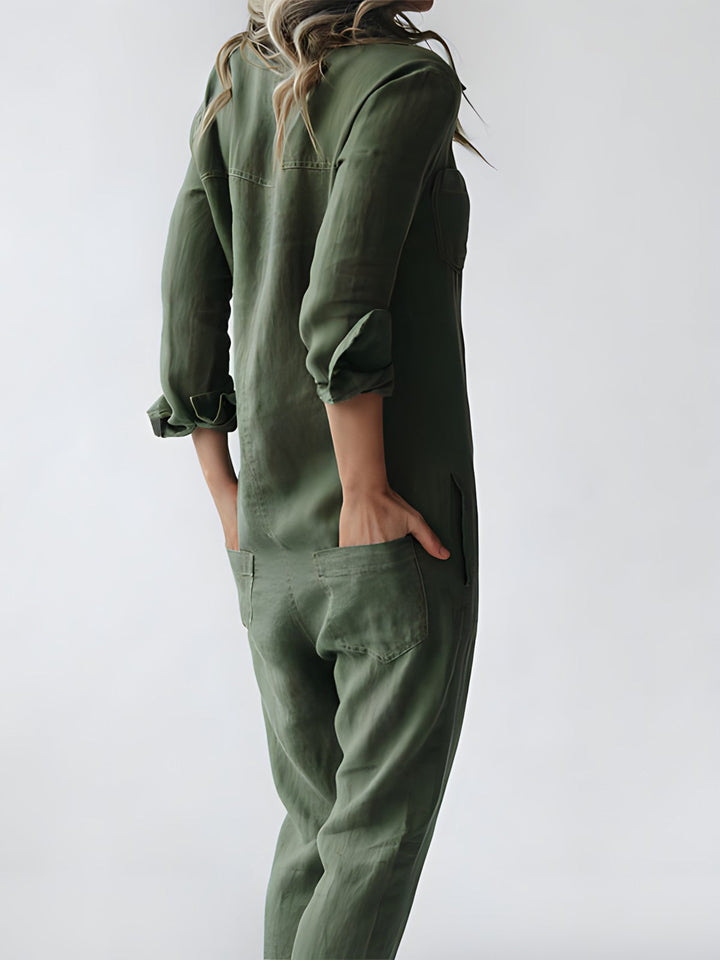 Laura - Long Sleeve Jumpsuit