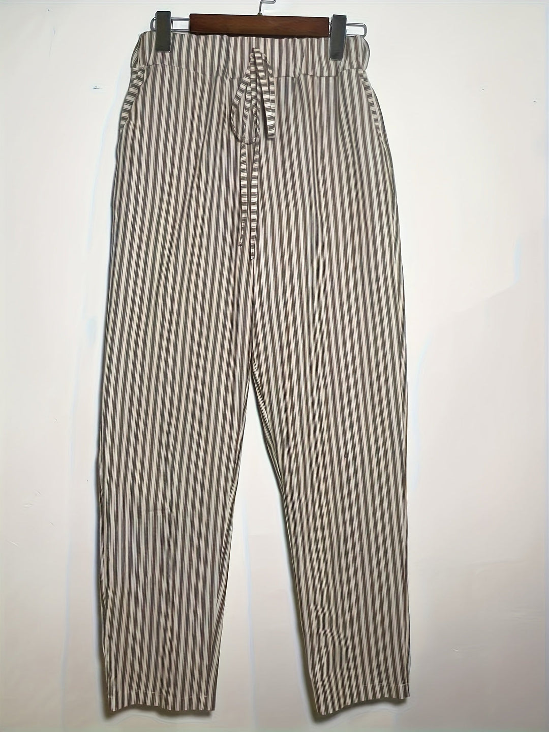 Lorna - Striped Summer Trousers