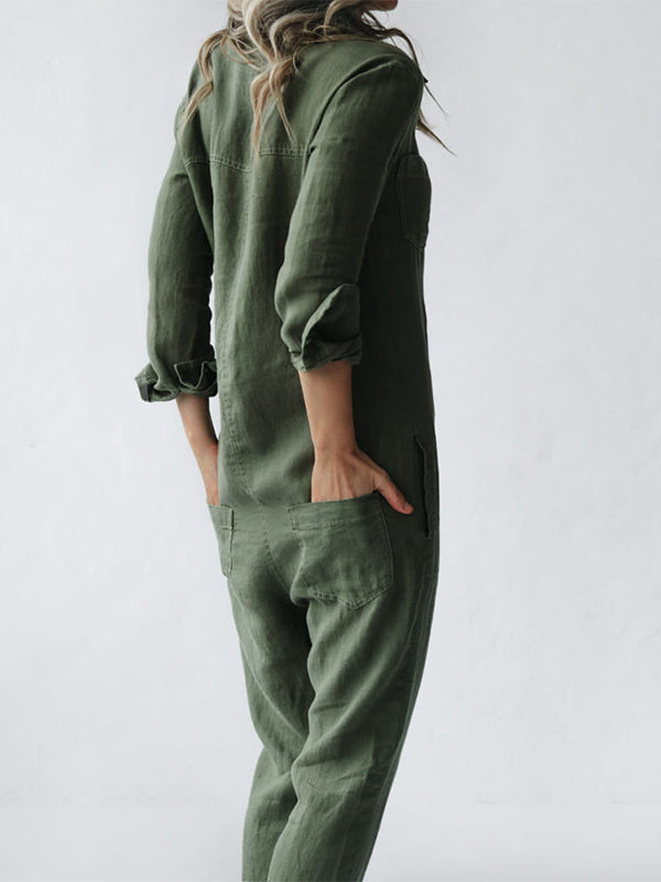 Eleonora | Long-Sleeve Jumpsuit