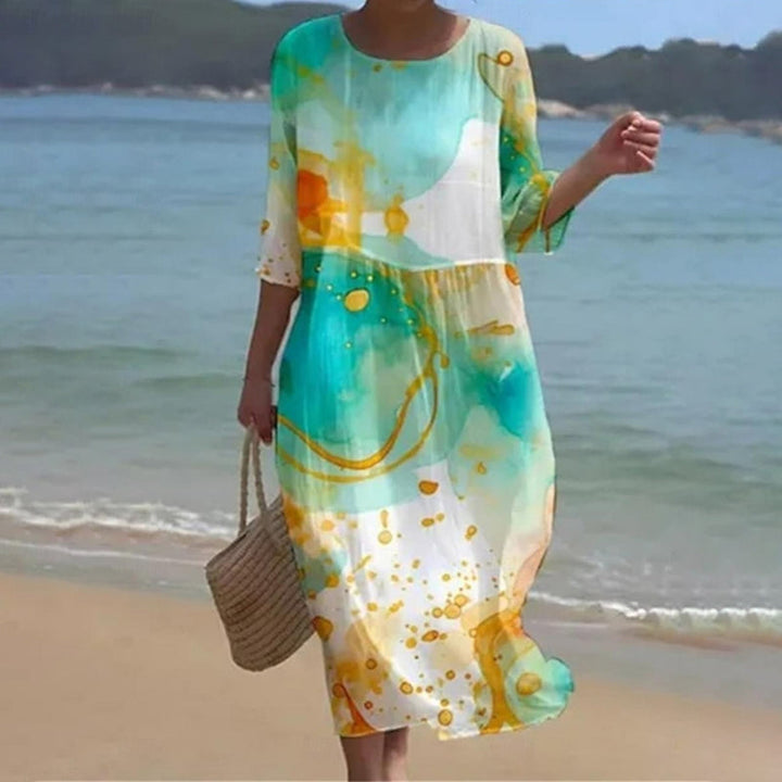 Mila - Elegant Floral Dress