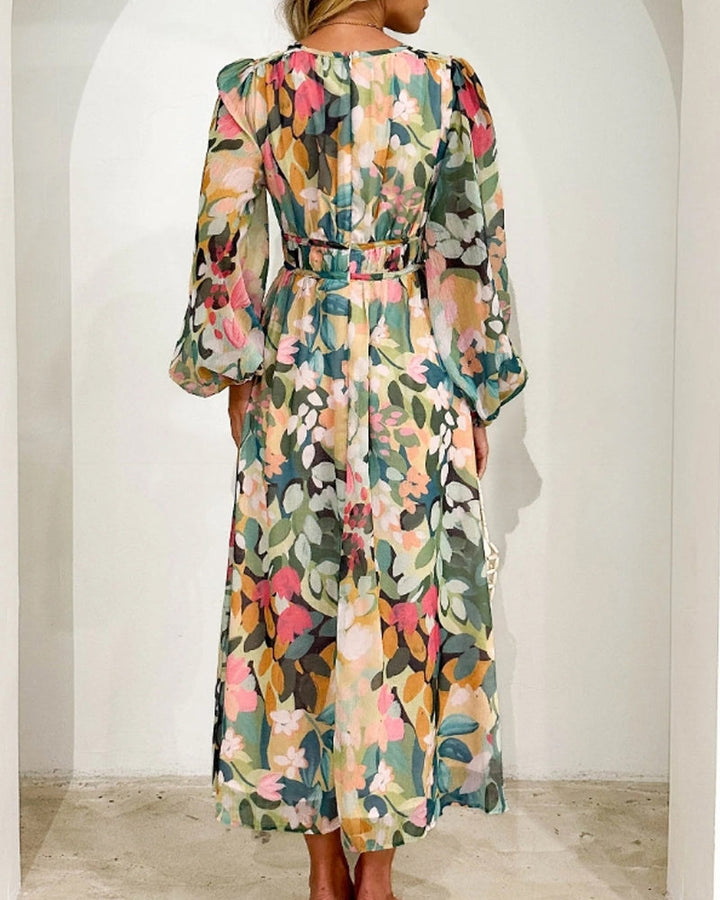 Vanessa - Elegant Floral Dress