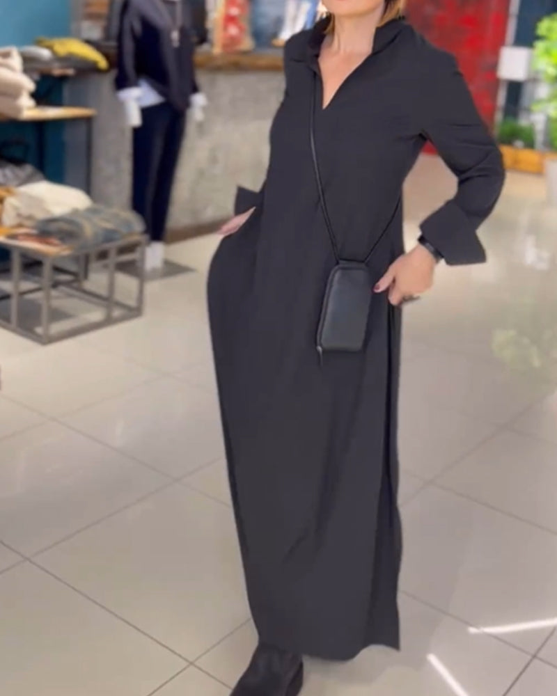 Tracy - Long Stretch Dress Soft