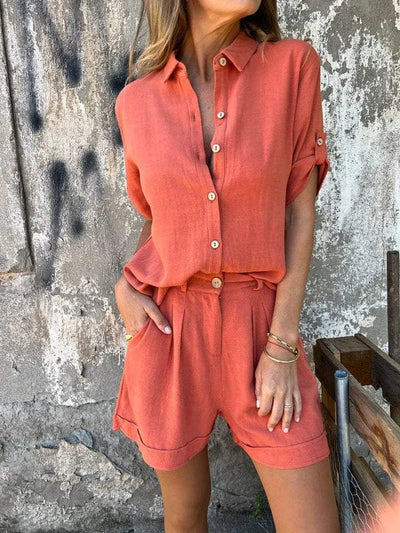 Paulina - Lightweight Linen Set