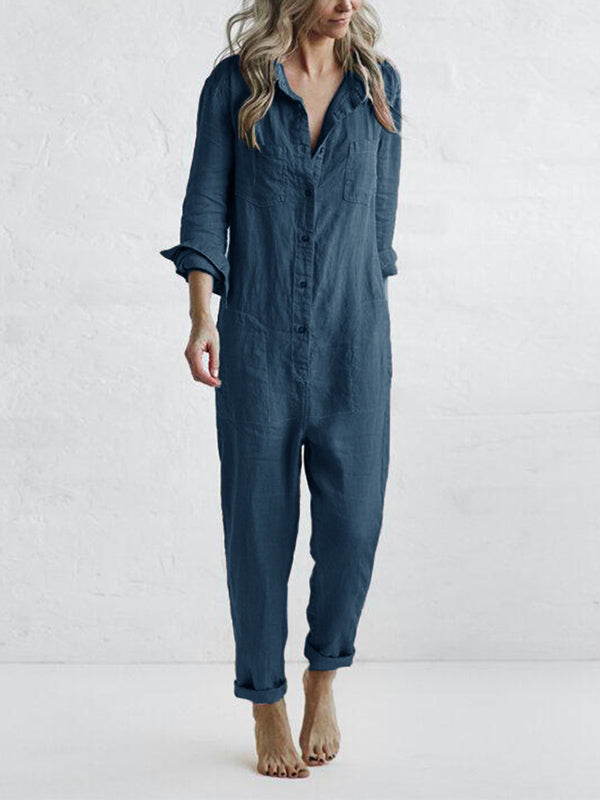 Eleonora | Long-Sleeve Jumpsuit