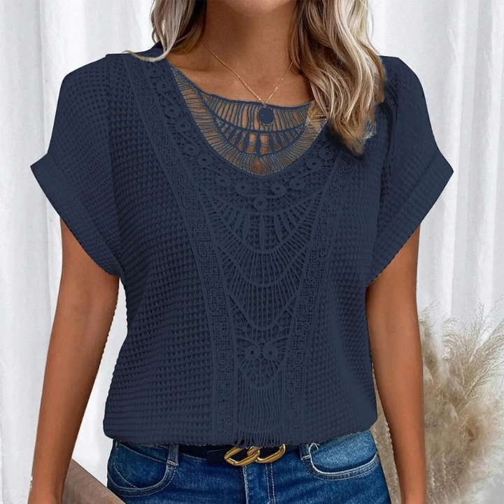 Elaine - Elegant Lace Top
