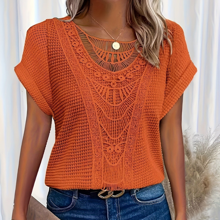 Elaine - Elegant Lace Top