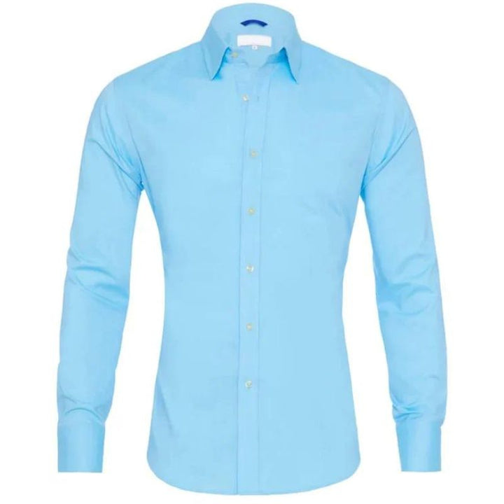 Frank - Wrinkle-free Shirt with Zipper