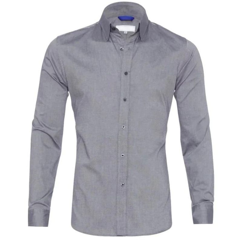 Frank - Wrinkle-free Shirt with Zipper