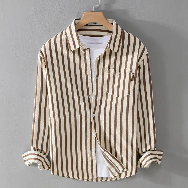 Michael - Elegant Striped Shirt
