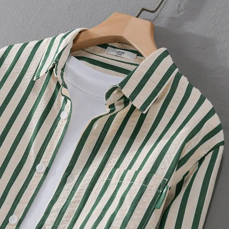 Michael - Elegant Striped Shirt