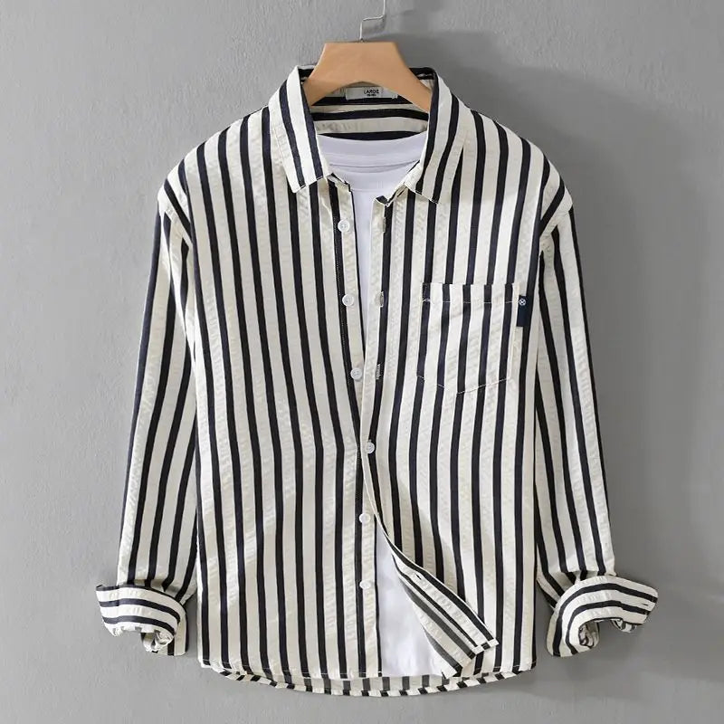 Michael - Elegant Striped Shirt