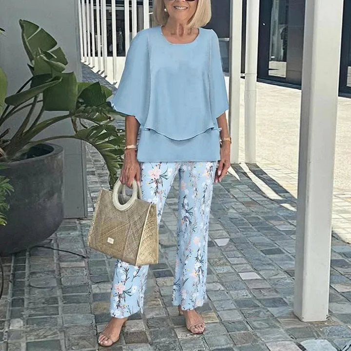 Monique | Trendy Printed Two-Piece Set