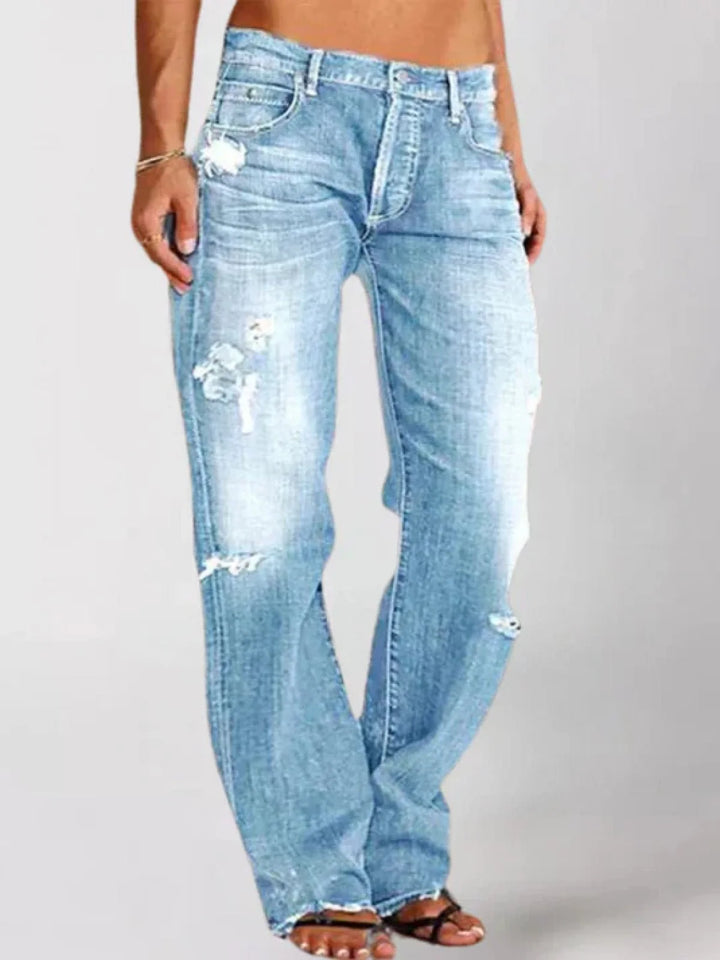 Samantha - Elegant Jeans with Low Waist