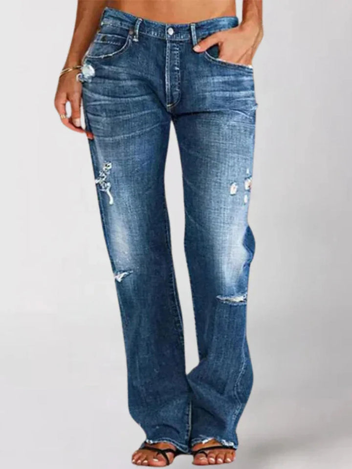 Samantha - Elegant Jeans with Low Waist