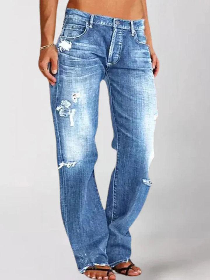 Samantha - Elegant Jeans with Low Waist