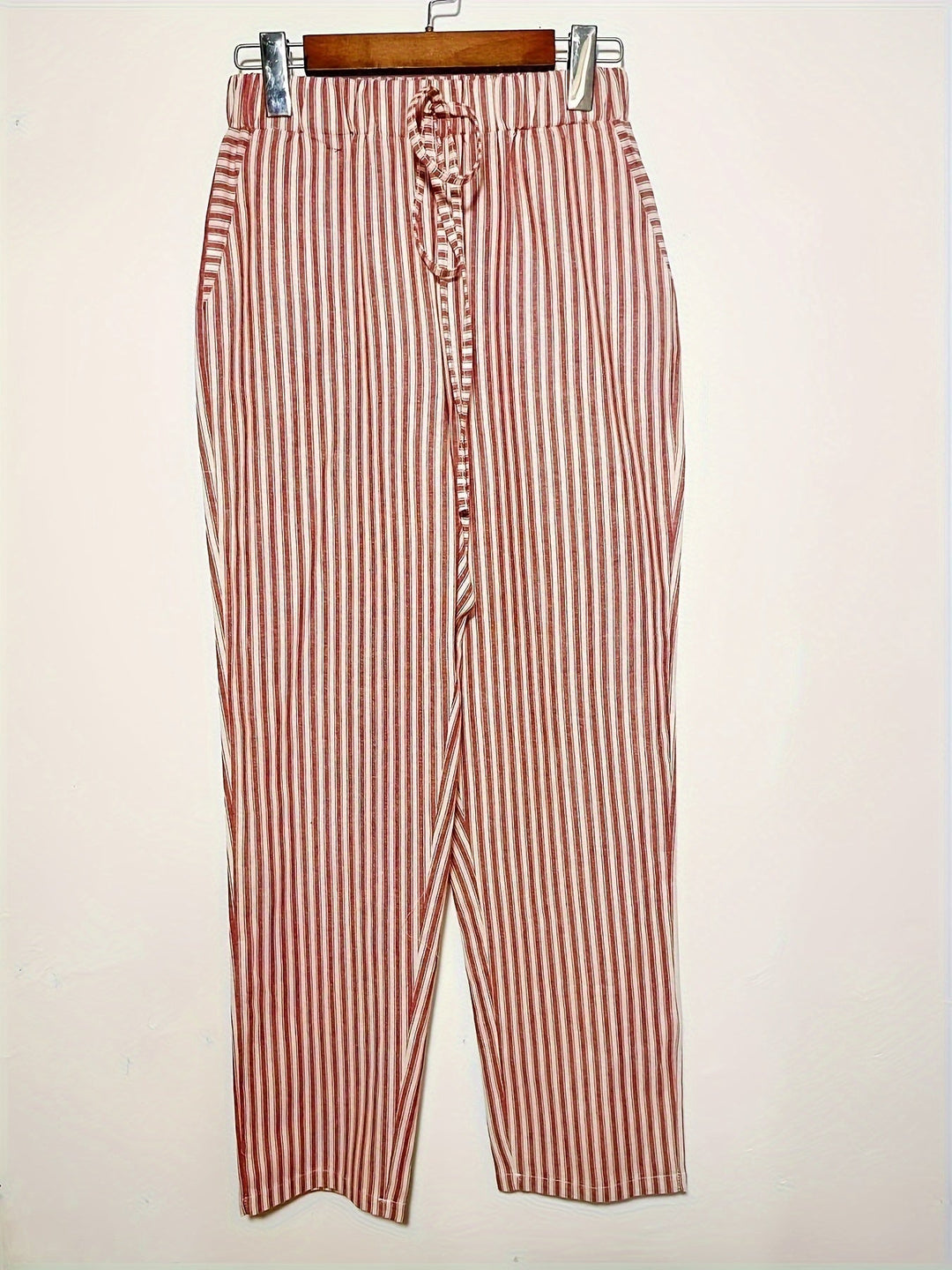 Lorna - Striped Summer Trousers