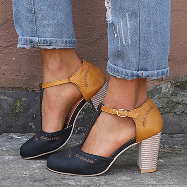 Genya Retro Heels