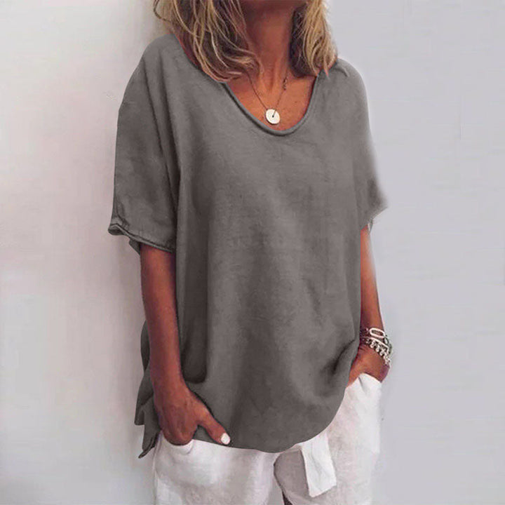Amelia - Comfortable Loose Blouse