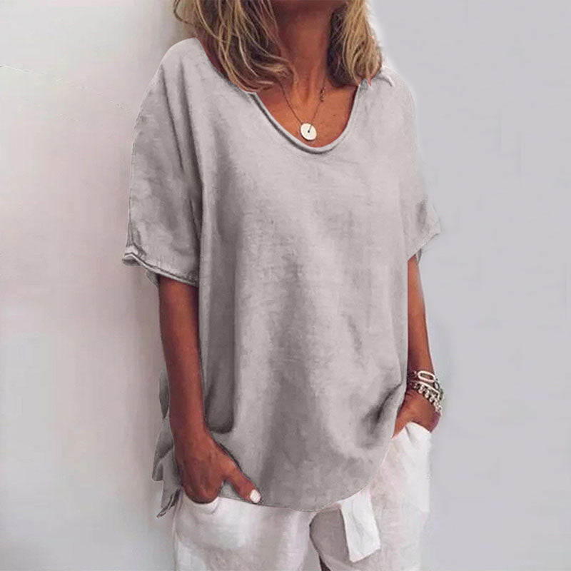Amelia - Comfortable Loose Blouse