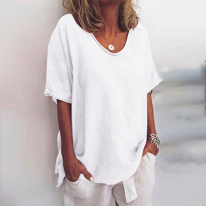 Amelia - Comfortable Loose Blouse