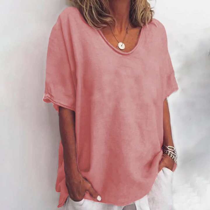 Amelia - Comfortable Loose Blouse
