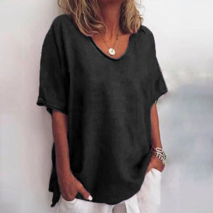 Amelia - Comfortable Loose Blouse