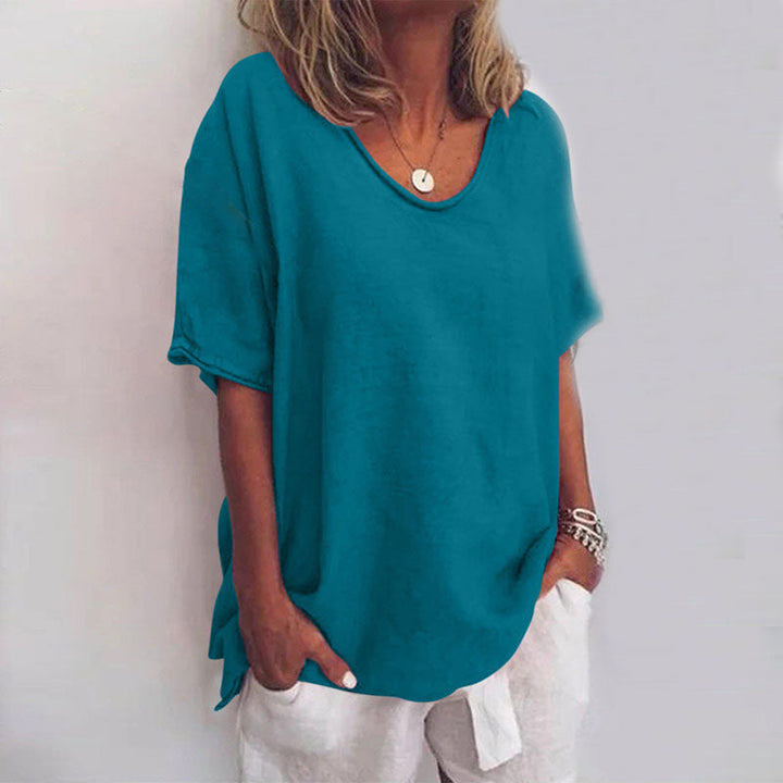Amelia - Comfortable Loose Blouse