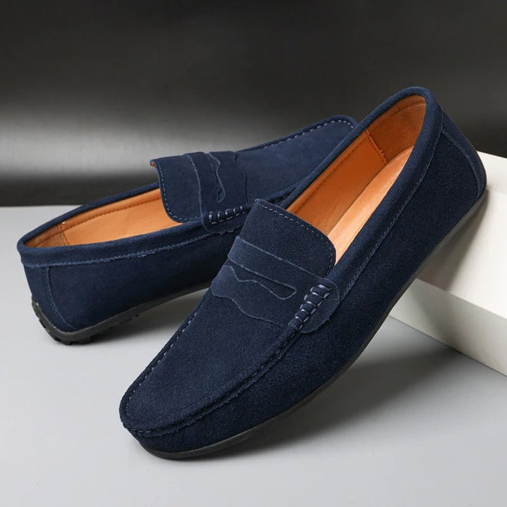 Andrew - Suede Loafers