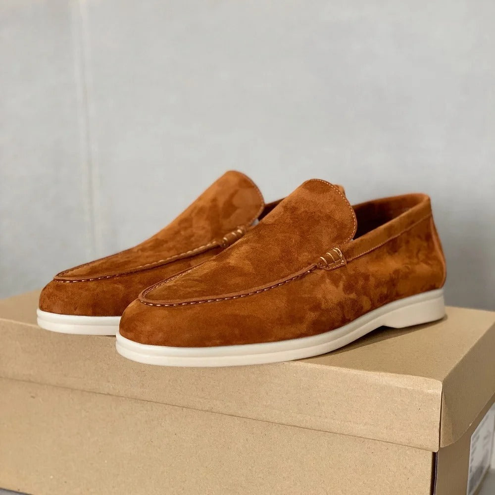 Stephen - Comfortable Leather Loafers