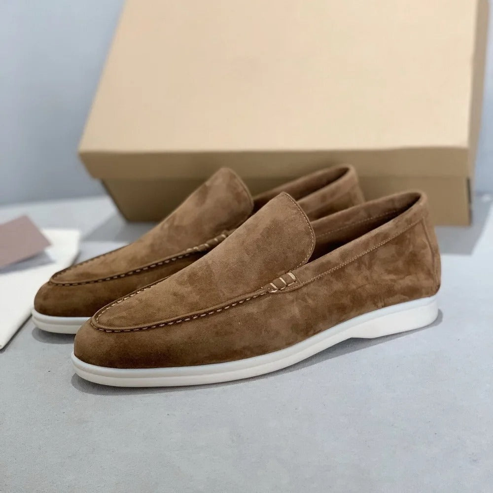 Stephen - Comfortable Leather Loafers